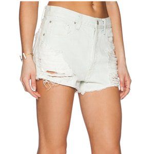 AGOLDE Parker High Rise Cut Off Shorts NWT Sz 27